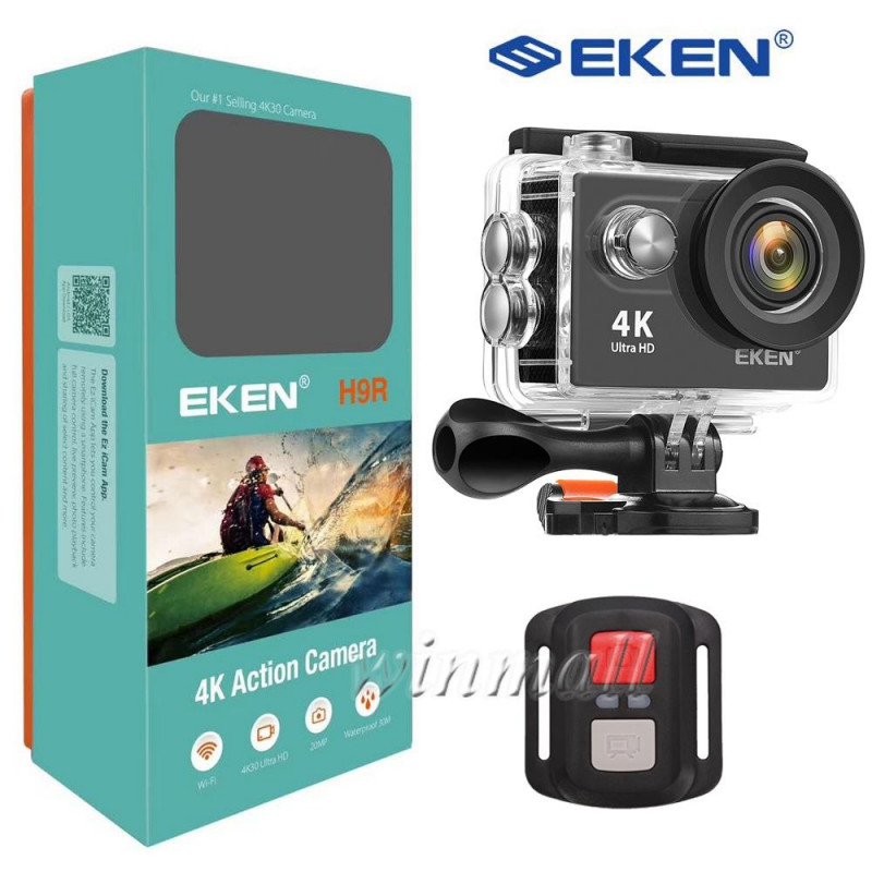 EKEN H9R 4K 30 Ultra HF, water Proof 30m, 20MP, Wifi Action Sportss